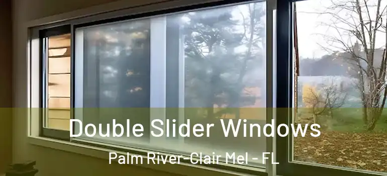  Double Slider Windows Palm River-Clair Mel - FL