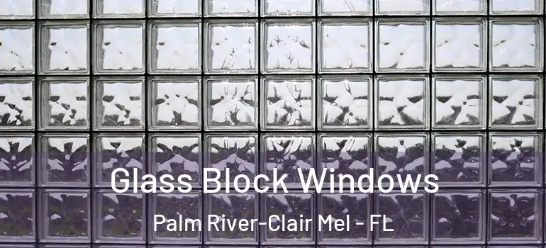  Glass Block Windows Palm River-Clair Mel - FL