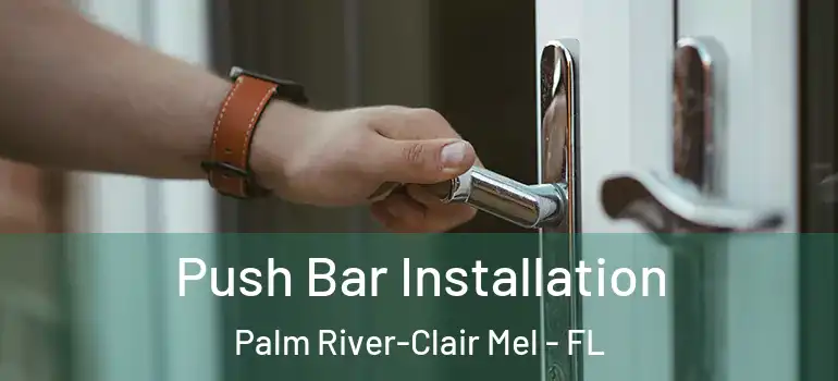  Push Bar Installation Palm River-Clair Mel - FL