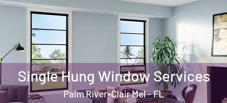  Single Hung Window Services Palm River-Clair Mel - FL