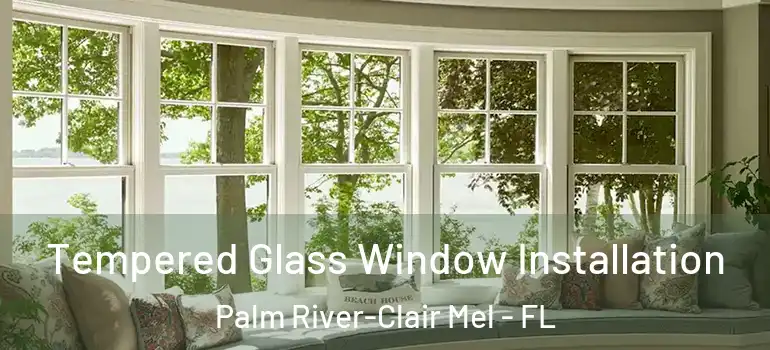  Tempered Glass Window Installation Palm River-Clair Mel - FL