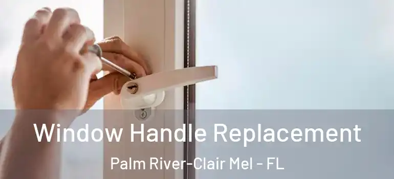  Window Handle Replacement Palm River-Clair Mel - FL