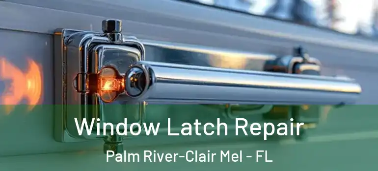  Window Latch Repair Palm River-Clair Mel - FL