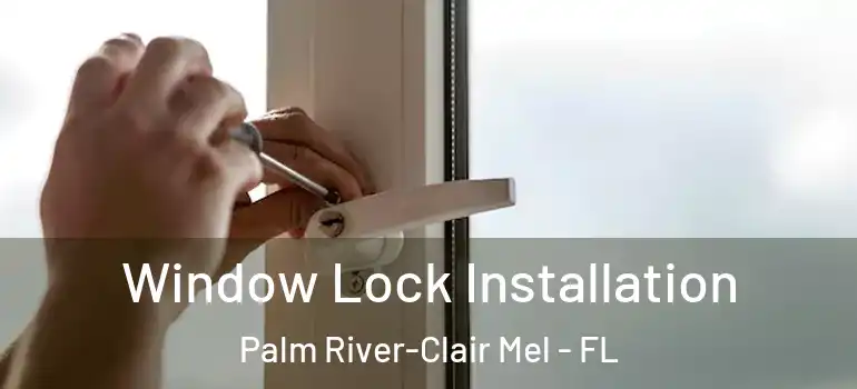  Window Lock Installation Palm River-Clair Mel - FL