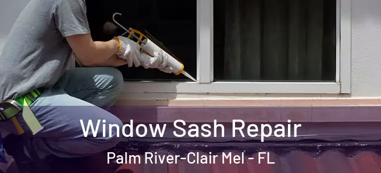  Window Sash Repair Palm River-Clair Mel - FL